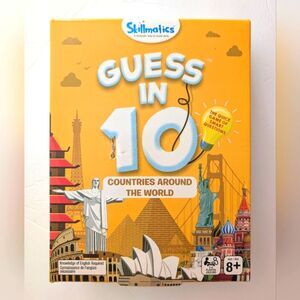 Guess In 10 Countries Around The World Game Skillmatics Educational